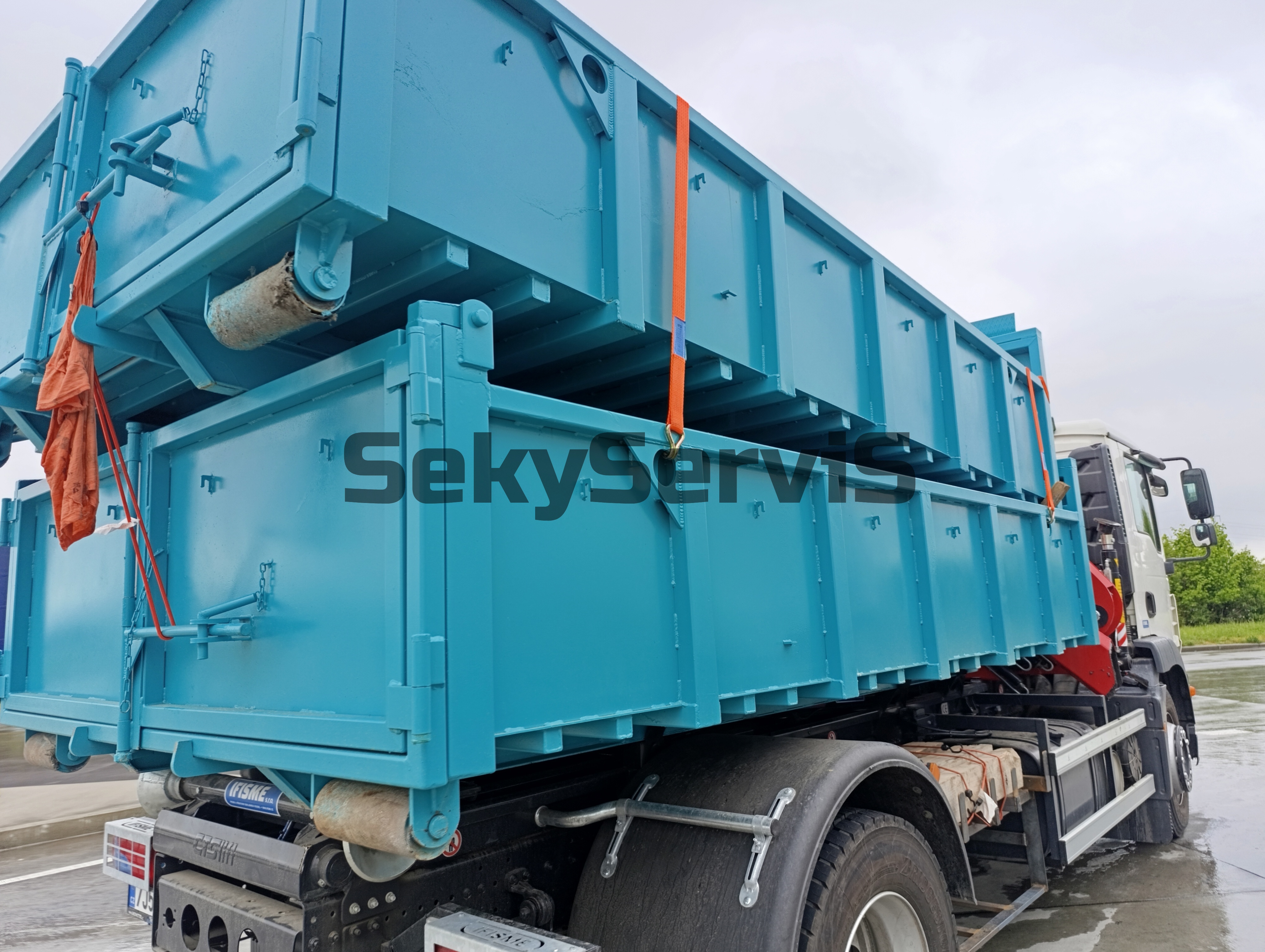 Přeprava velkoobjemového materiálu